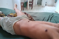 Moreninha carinhosa